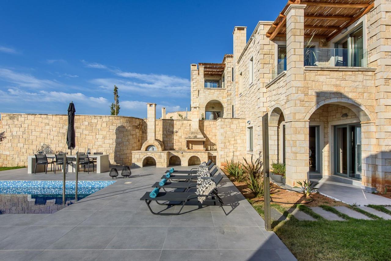 Caldera Theros Villas ヘルソニソス エクステリア 写真