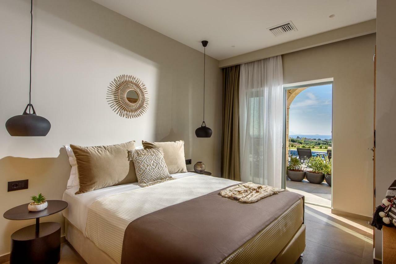 Caldera Theros Villas ヘルソニソス エクステリア 写真