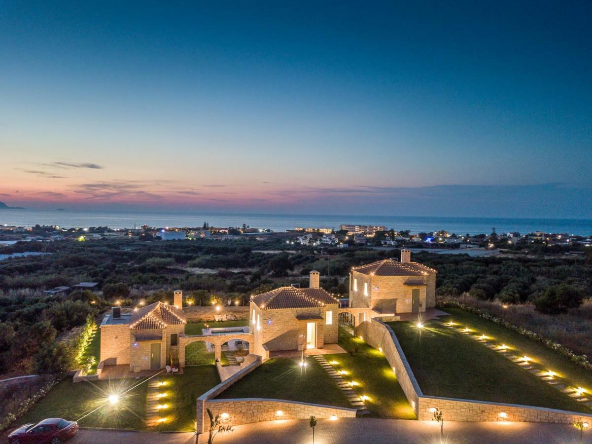 Caldera Theros Villas ヘルソニソス エクステリア 写真