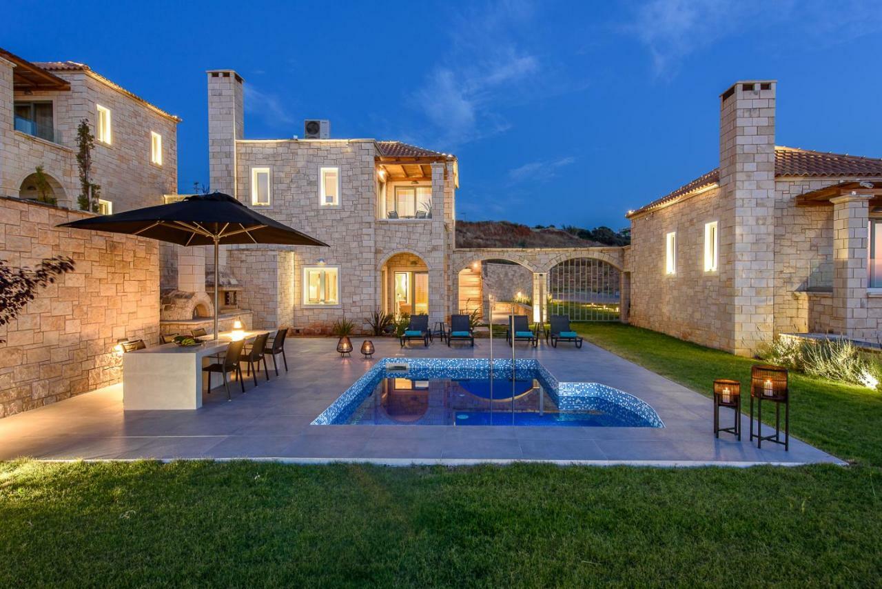 Caldera Theros Villas ヘルソニソス エクステリア 写真