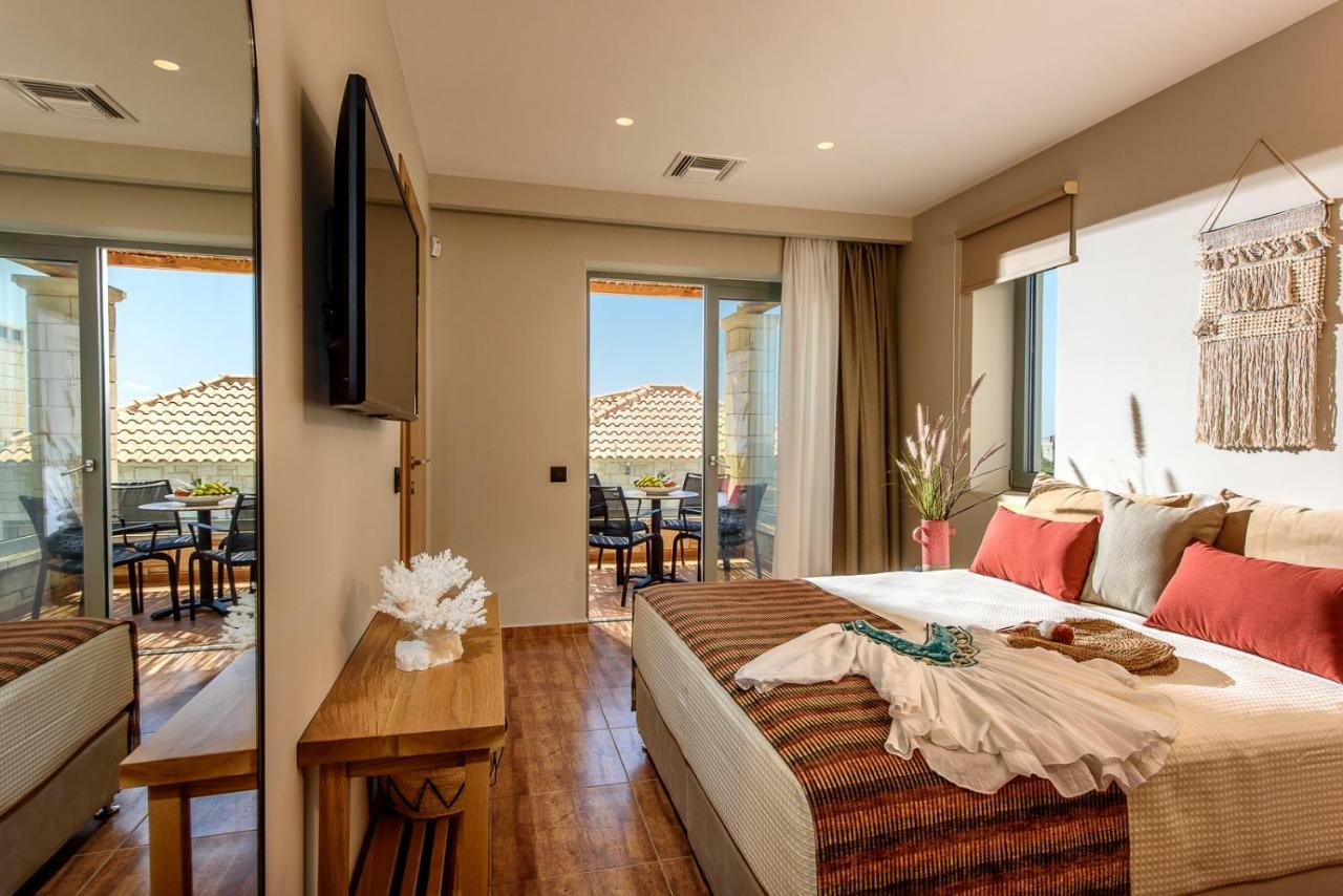 Caldera Theros Villas ヘルソニソス エクステリア 写真