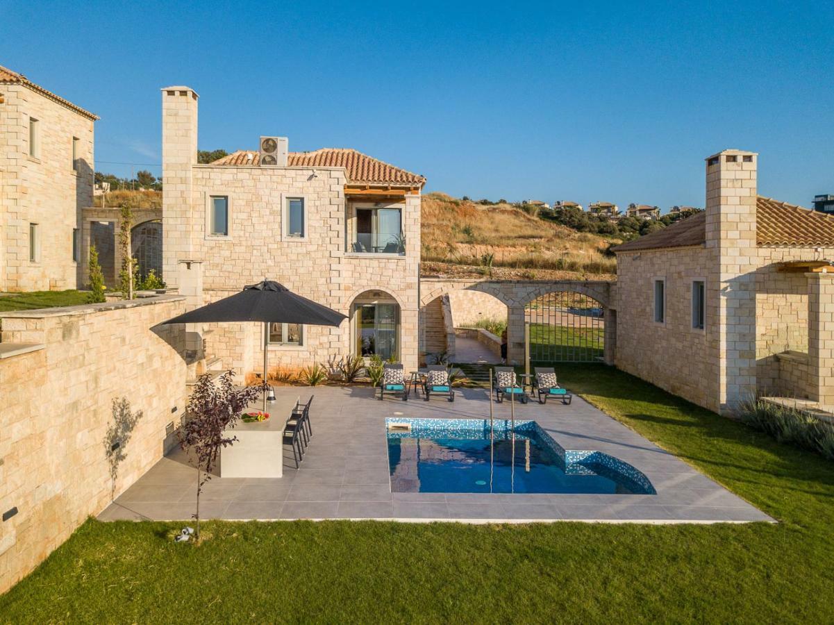 Caldera Theros Villas ヘルソニソス エクステリア 写真
